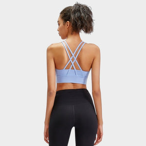 Lulu Women's Wireless Sports Bra for Yoga and Running