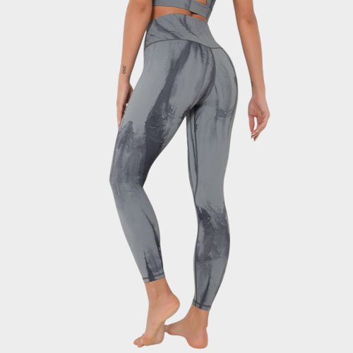 Double-Sided High-Waisted Nude Yoga Pants