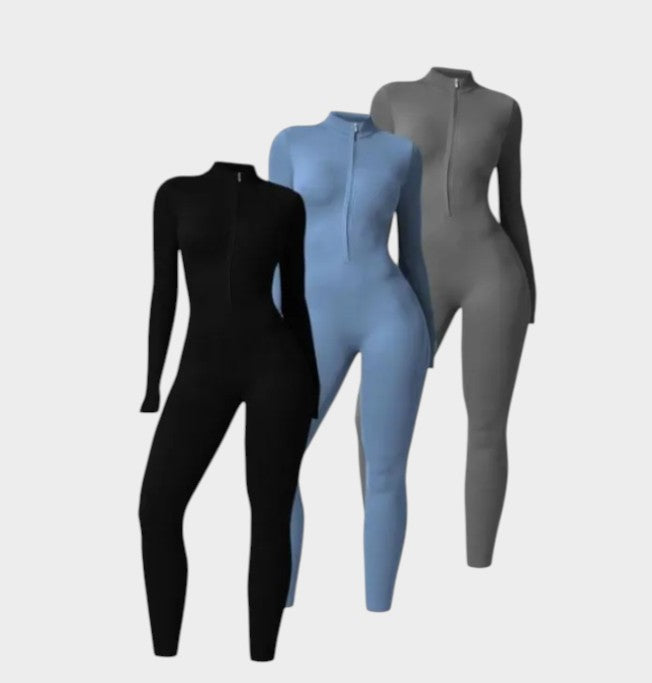 Stretch Athletic Yoga Bodysuit