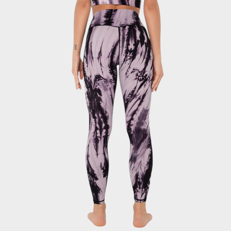 Double-Sided High-Waisted Nude Yoga Pants