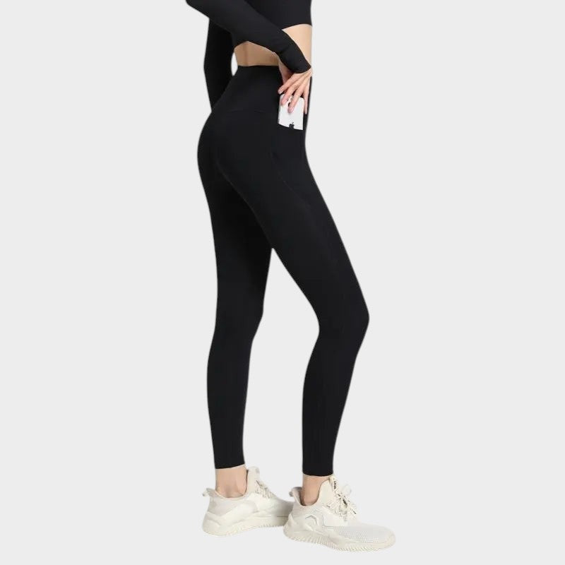 Women Double-Sided Sanding Workout Pants
