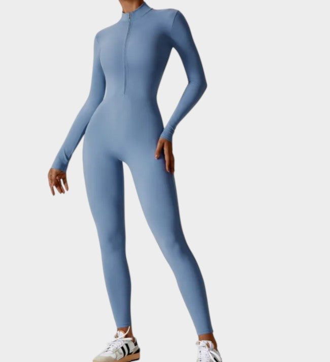 Stretch Athletic Yoga Bodysuit