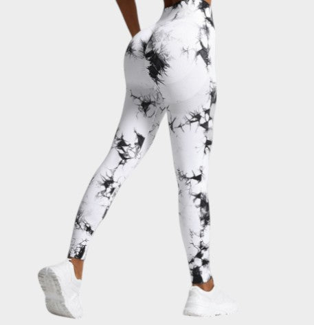 Double-Sided High-Waisted Nude Yoga Pants