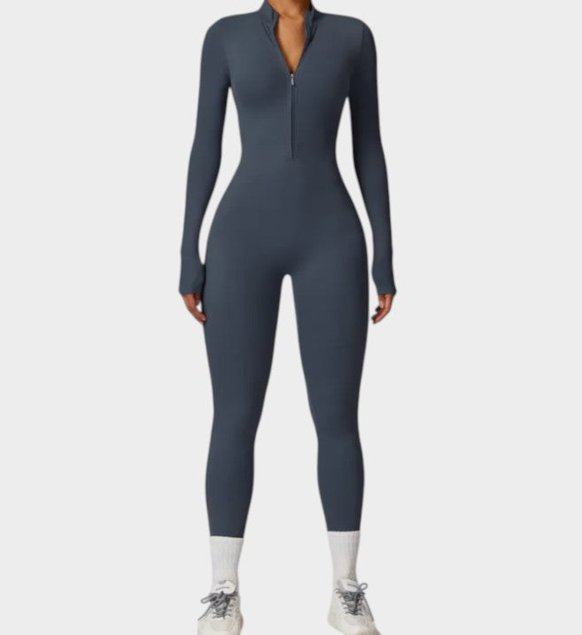 Stretch Athletic Yoga Bodysuit