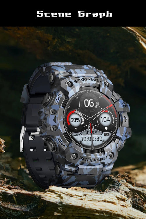 Outdoor Smart Watch with Bluetooth Calling