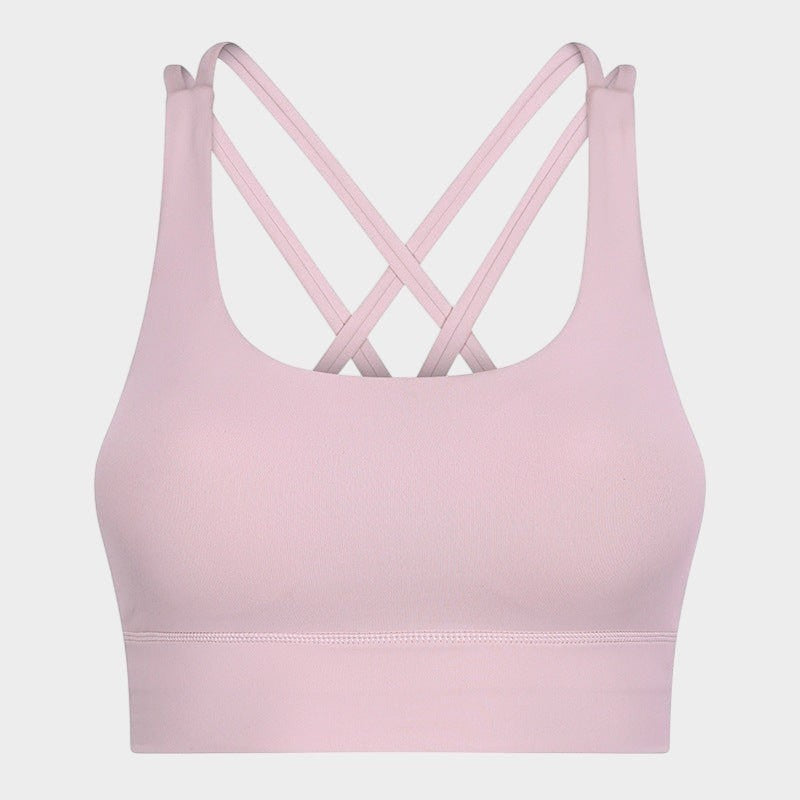 Lulu Women's Wireless Sports Bra for Yoga and Running
