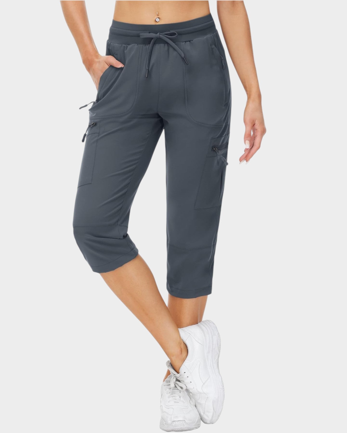 Women’s Quick-Dry Hiking Capri Pants w/ Pockets