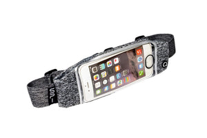 Running Belt with Window Heather Grey