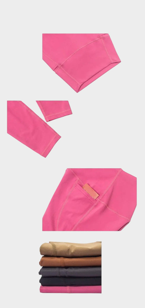 Women Double-Sided Sanding Workout Pants