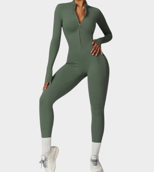 Stretch Athletic Yoga Bodysuit