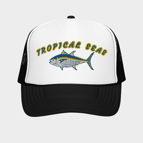 Tropical Seas Tuna Foam trucker hat
