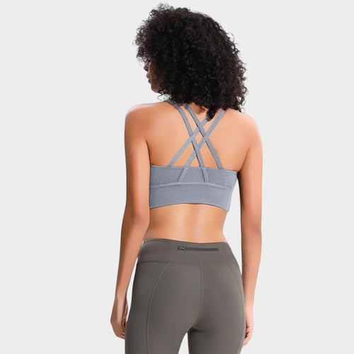 Lulu Women's Wireless Sports Bra for Yoga and Running