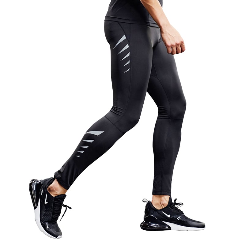 Men's Compression Running Leggings for Sports